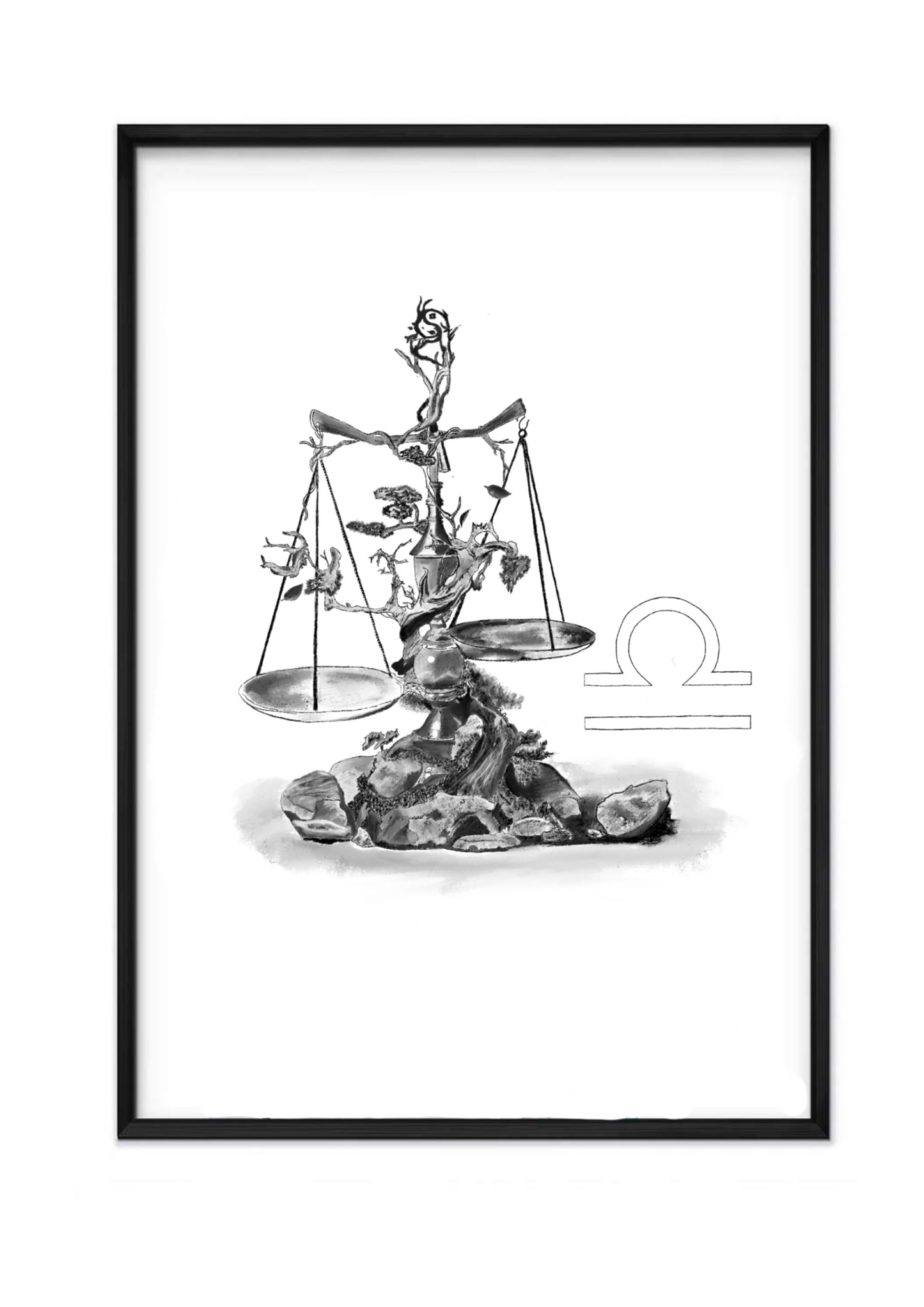 Download and print out the Libra Zodiac