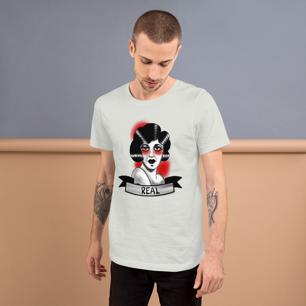REAL Short-Sleeve Unisex T-Shirt