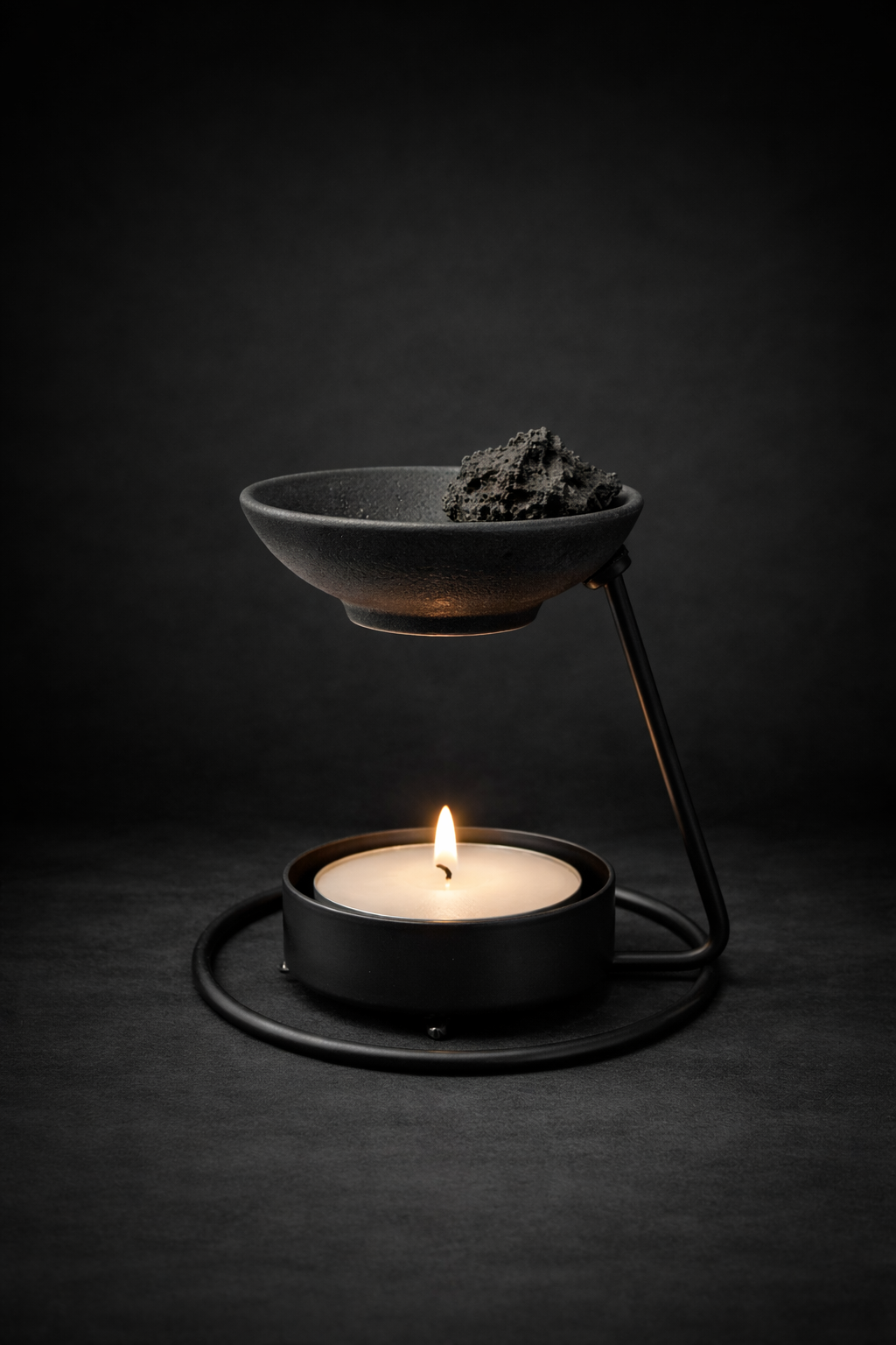 Handmade Oil Burner and Lava Stones
