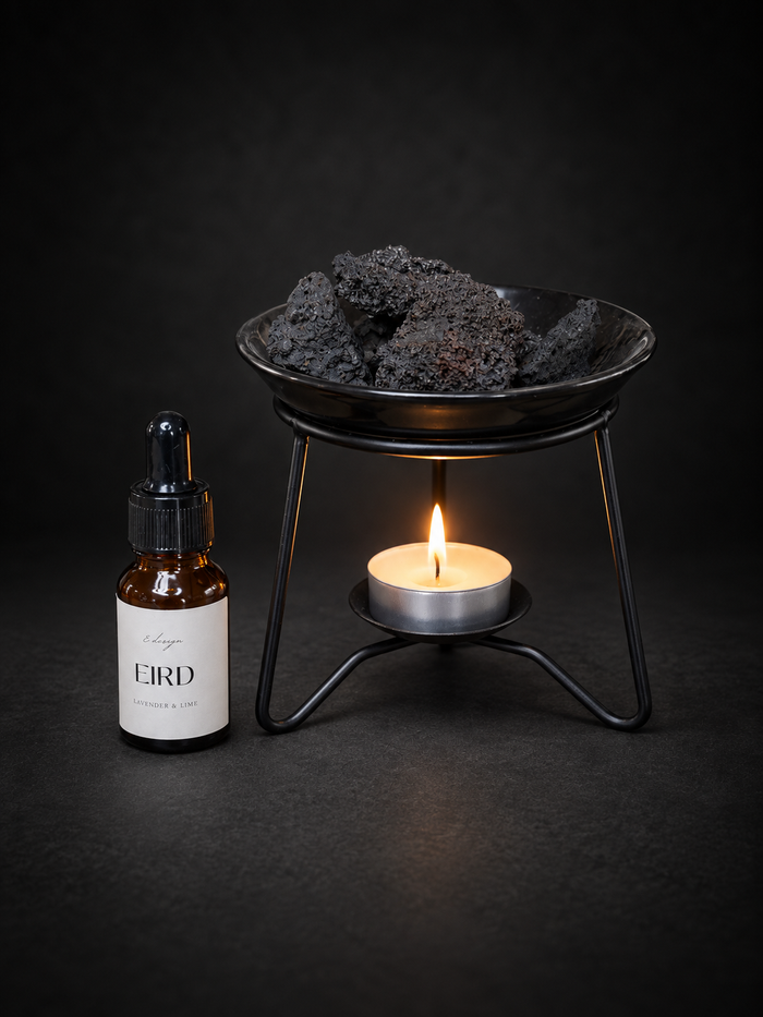 Oil Burner and Lava Stones