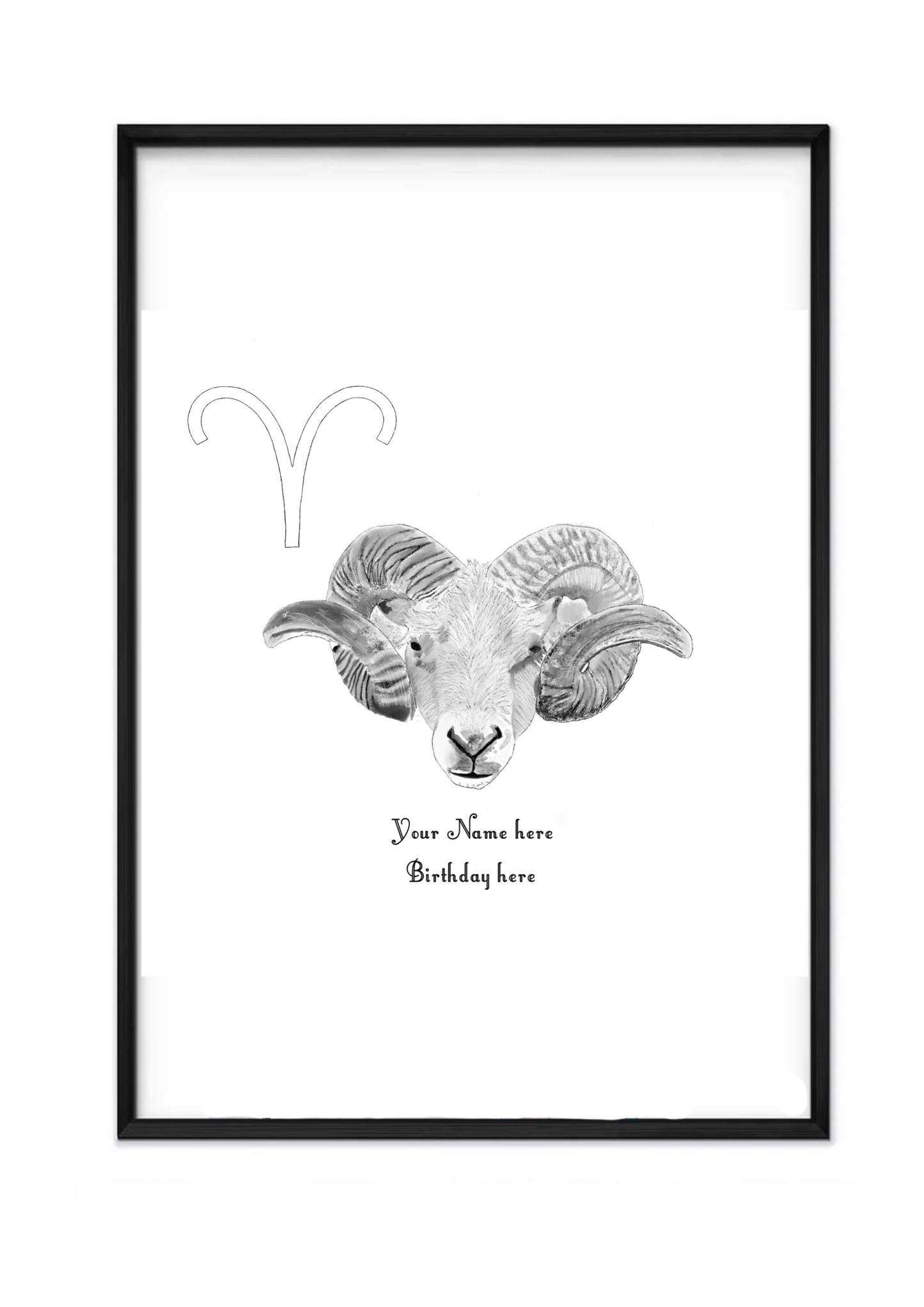 Zodiac sign Aries