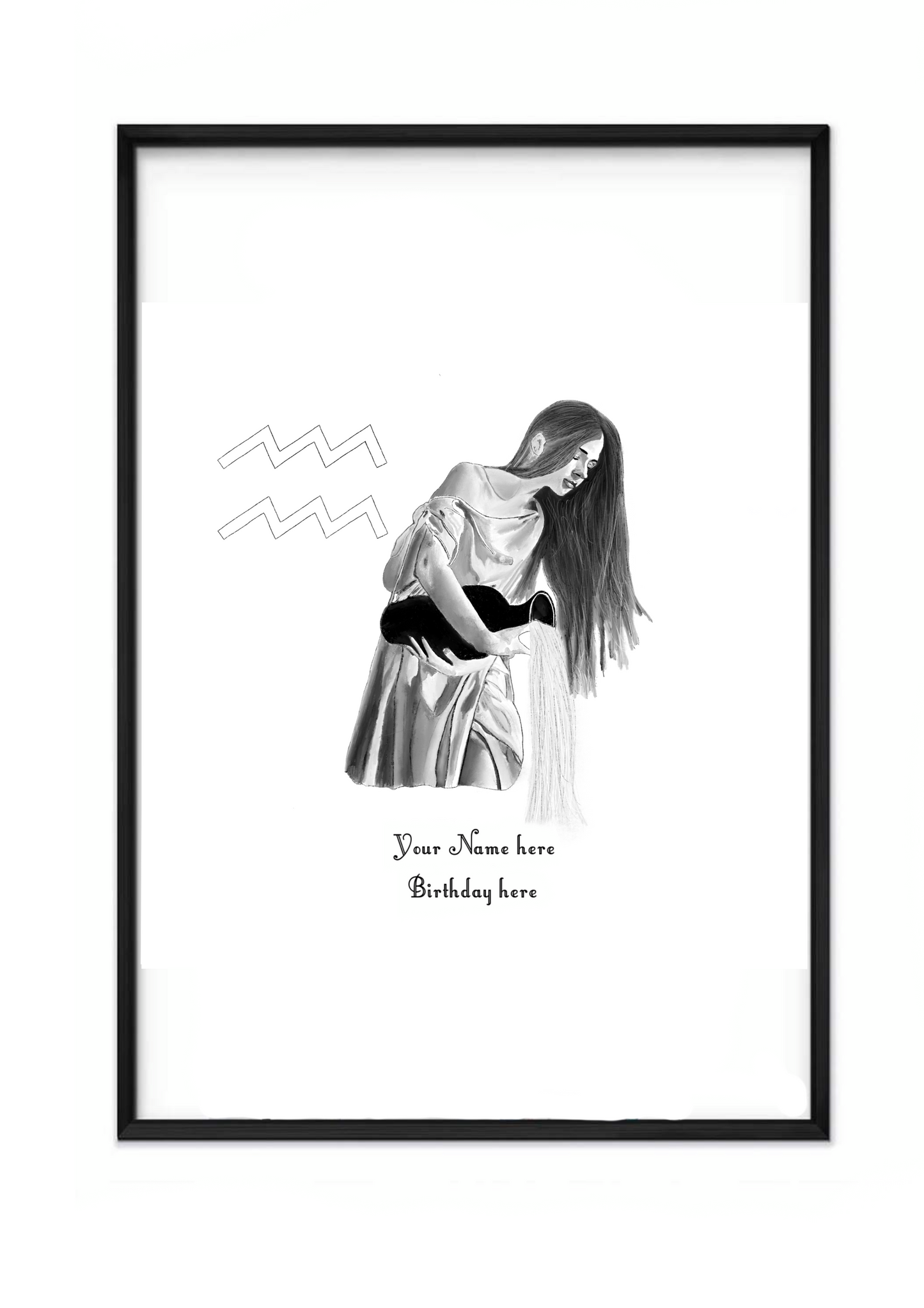 Zodiac sign Aquarius