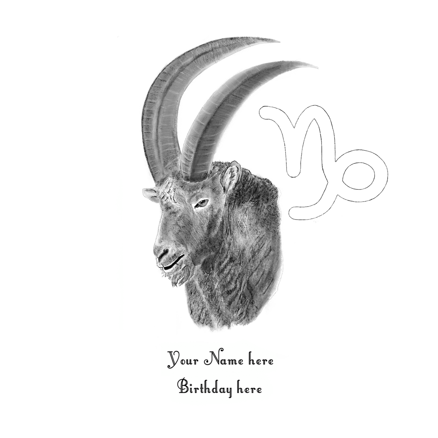 Zodiac sign Capricorn