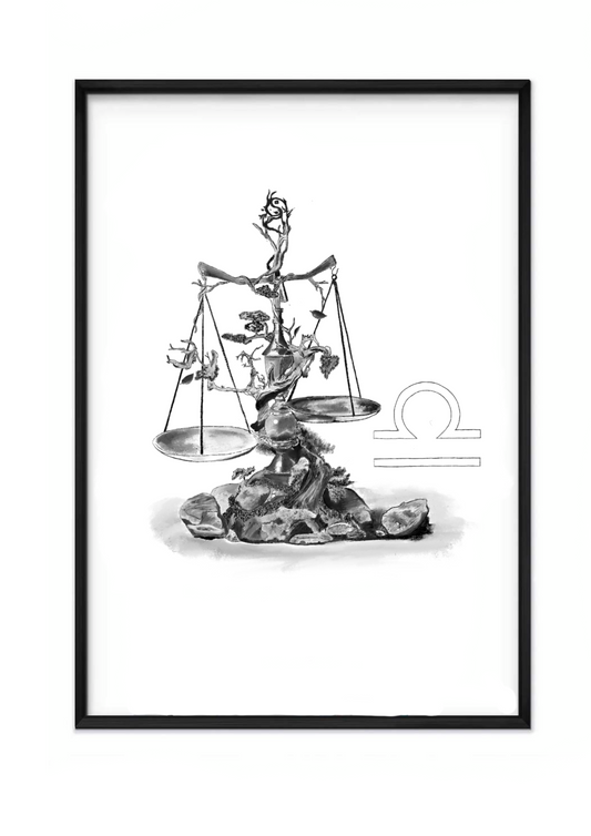 Download and print out the Libra Zodiac