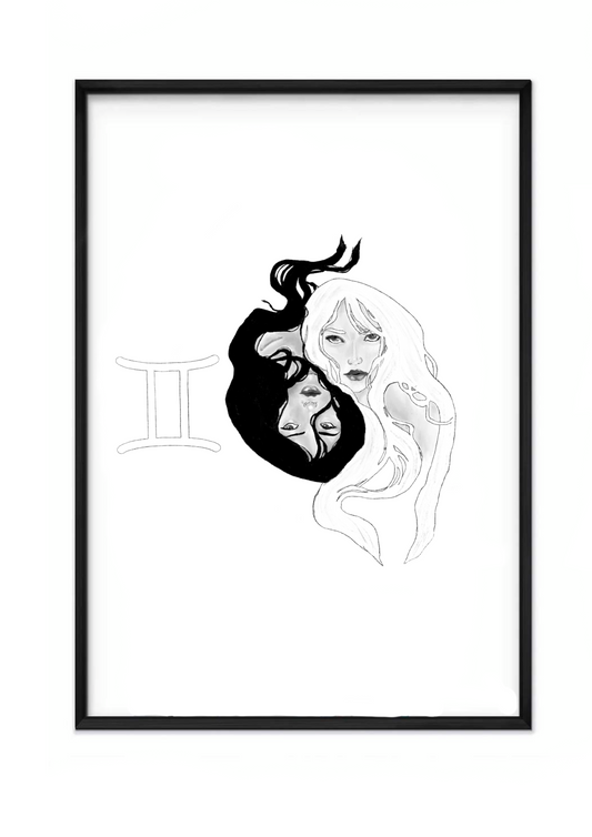 Download and print out the Gemini Zodiac