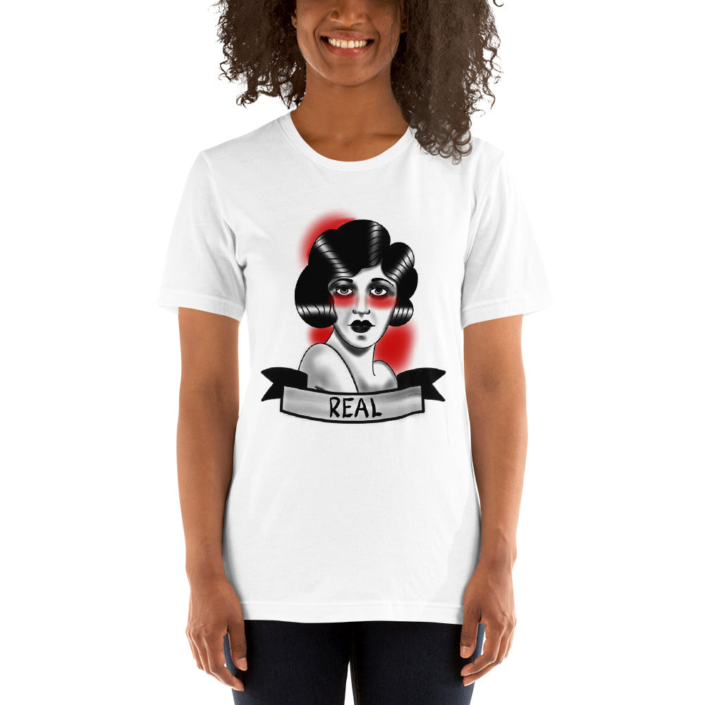 REAL Short-Sleeve Unisex T-Shirt