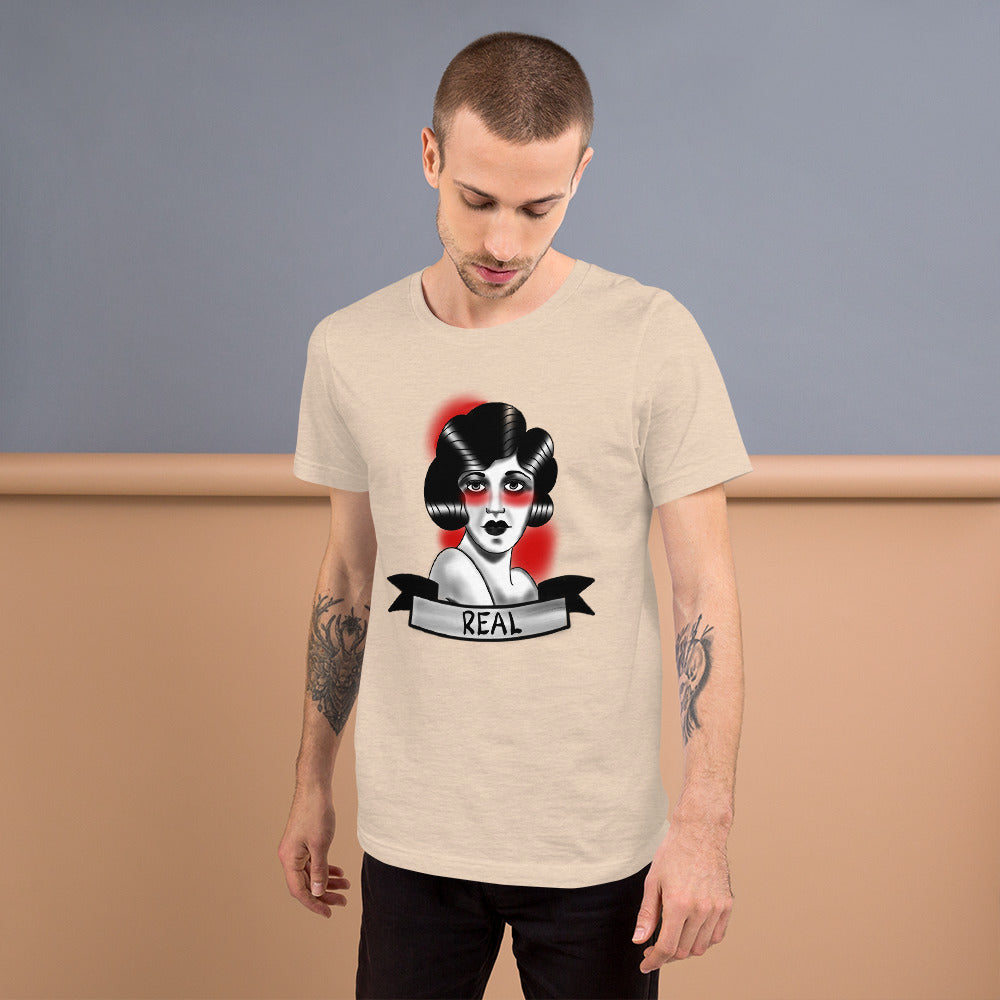 REAL Short-Sleeve Unisex T-Shirt