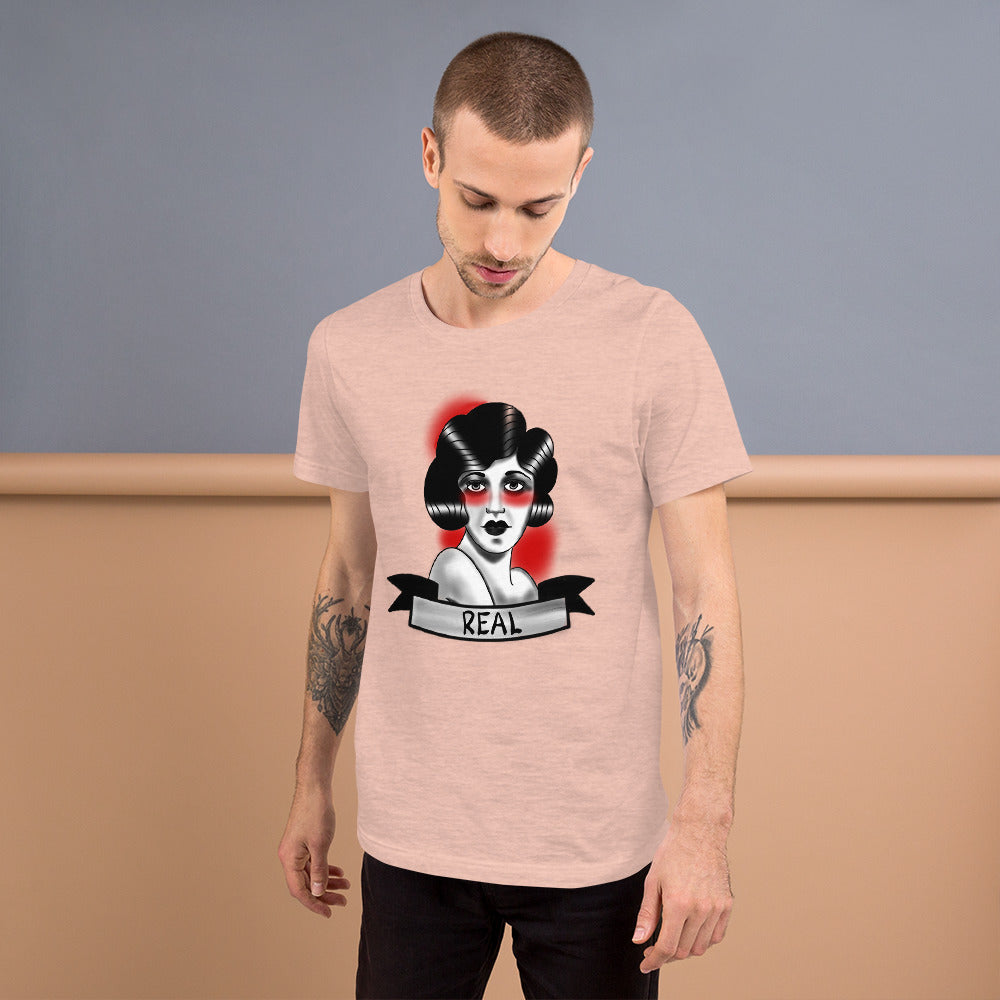 REAL Short-Sleeve Unisex T-Shirt