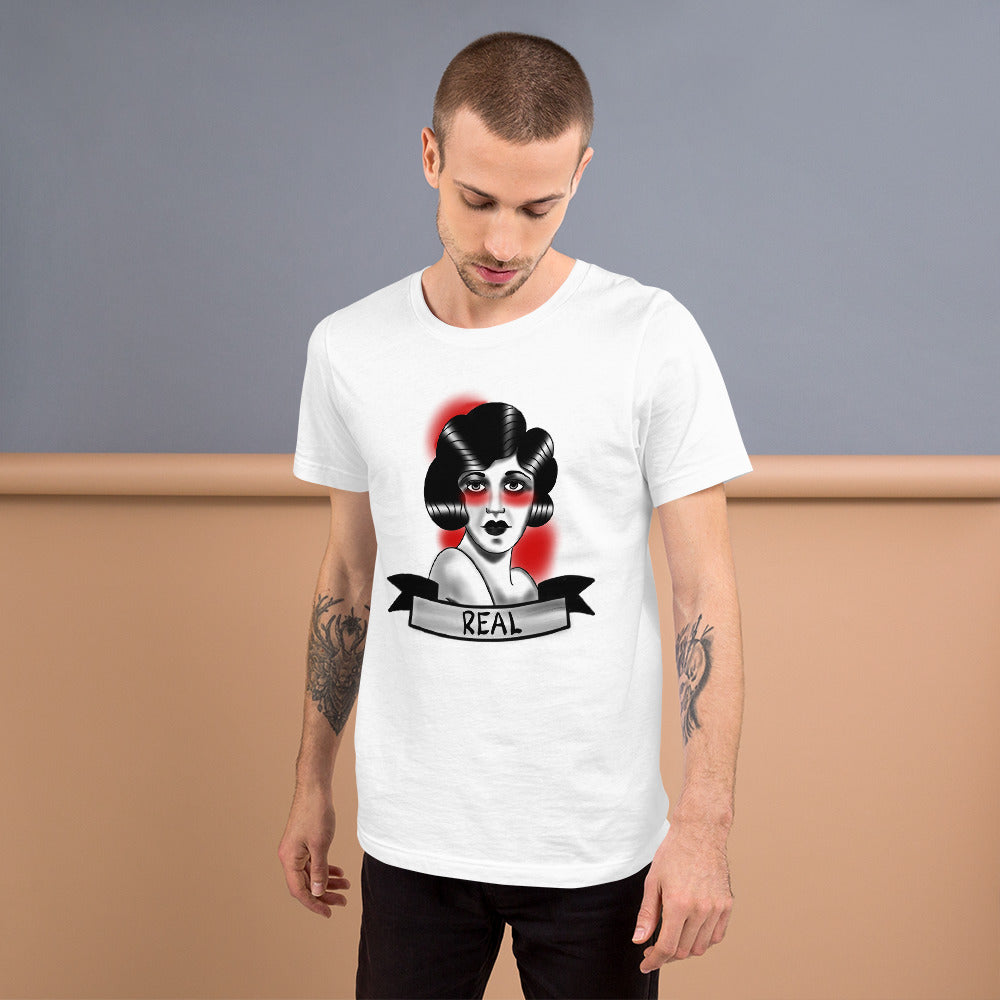 REAL Short-Sleeve Unisex T-Shirt